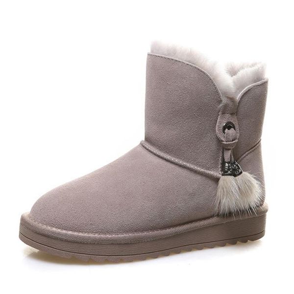 platform shoes women's winter boots woman 2020 plush ankle booties genuine leather snow boots women's shoes woman flats fashion, Black
platform shoes women's winter boots woman 2020 plush ankle booties genuine leather snow boots women's shoes woman flats fashion, Black