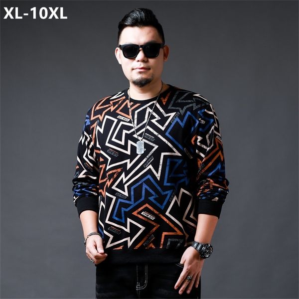 men sweetshirts geometric pattern spring autumn pullover male plus size sweater cotton 6xl 7xl 8xl 9xl 10xl loose clothes, Black;green
men sweetshirts geometric pattern spring autumn pullover male plus size sweater cotton 6xl 7xl 8xl 9xl 10xl loose clothes, Black;green