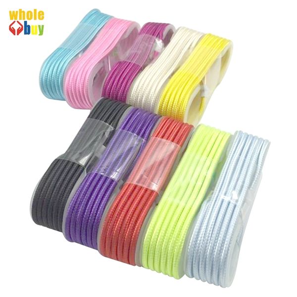 300pcs / серия 1.5m тип c 3ft плетеный usb зарядный кабель micro v8 кабели линия передачи данных металлический разъем для зарядки samsung пр
300pcs / серия 1.5m тип c 3ft плетеный usb зарядный кабель micro v8 кабели линия передачи данных металлический разъем для зарядки samsung пр