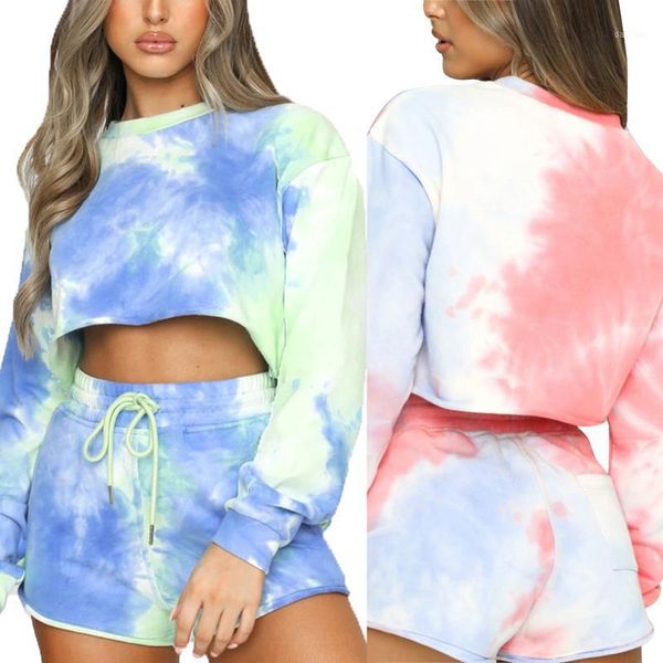 women's shirt long sleeve cropped loose elastic casual party round neck dye printed shorts sports exercise clothes1, White;black
women's shirt long sleeve cropped loose elastic casual party round neck dye printed shorts sports exercise clothes1, White;black