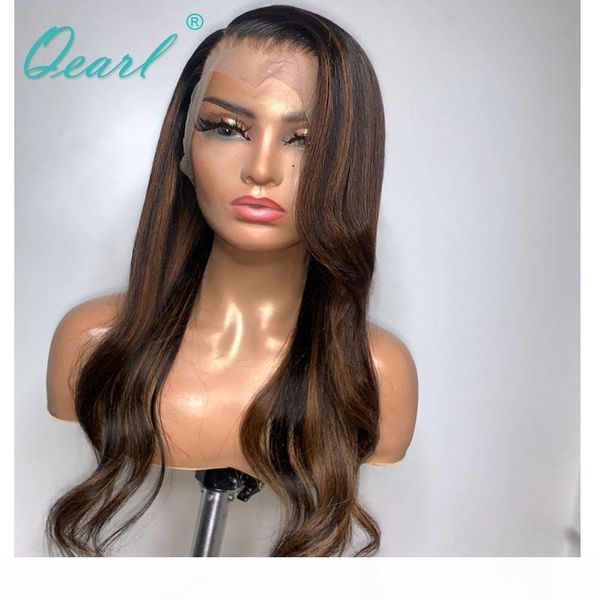 brown highlights human hair lace front wig for women peruvian natural wave remy hair 13x4 13x6 lace wigs preplucked 150% qearl, Black;brown
brown highlights human hair lace front wig for women peruvian natural wave remy hair 13x4 13x6 lace wigs preplucked 150% qearl, Black;brown