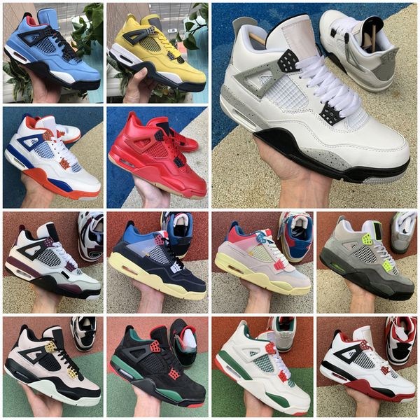 new sail 4 4s black cat white cement what the splatter mens basketball shoes cactus jack black gray men women sports sneakers 36-47
new sail 4 4s black cat white cement what the splatter mens basketball shoes cactus jack black gray men women sports sneakers 36-47