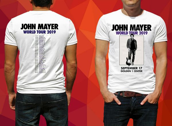 new john mayer world tour september 17, 2020 golden 1 center men summer hoodie designers t shirts sweatshirt 
new john mayer world tour september 17, 2020 golden 1 center men summer hoodie designers t shirts sweatshirt