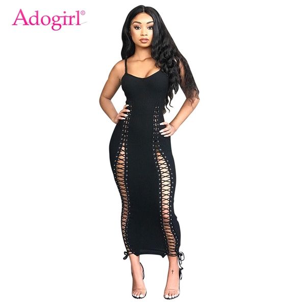 adogirl grommet lace up hammock dress women v neck spaghetti straps sheath bodycon maxi club party dress long vestidos y200418, Black;pink
adogirl grommet lace up hammock dress women v neck spaghetti straps sheath bodycon maxi club party dress long vestidos y200418, Black;pink