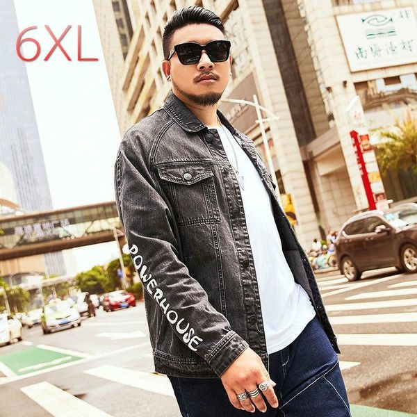 2019 new denim jacket and coat men casual lapel loose fit cotton denim jacket clothes jean coat male cowboy outwear 6xl1, Black;brown
2019 new denim jacket and coat men casual lapel loose fit cotton denim jacket clothes jean coat male cowboy outwear 6xl1, Black;brown