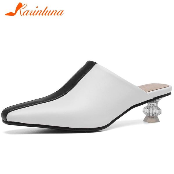 karin med clear heel mules elegant square toe summer pumps women 2020 brand trendy mixed-color patchwork shoes woman, Black
karin med clear heel mules elegant square toe summer pumps women 2020 brand trendy mixed-color patchwork shoes woman, Black