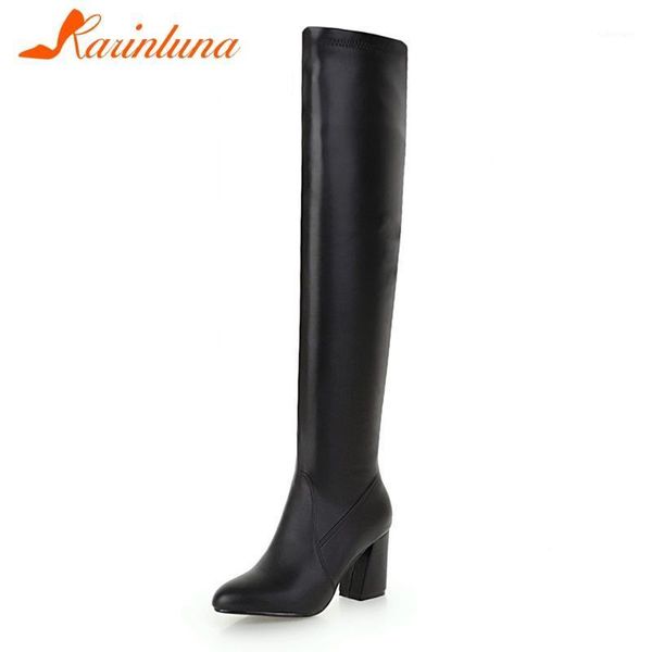 karin new ladies 2020 high hoof heels boots elegant pleated thigh high boots women slip-on slim over the knee shoes woman1, Black
karin new ladies 2020 high hoof heels boots elegant pleated thigh high boots women slip-on slim over the knee shoes woman1, Black