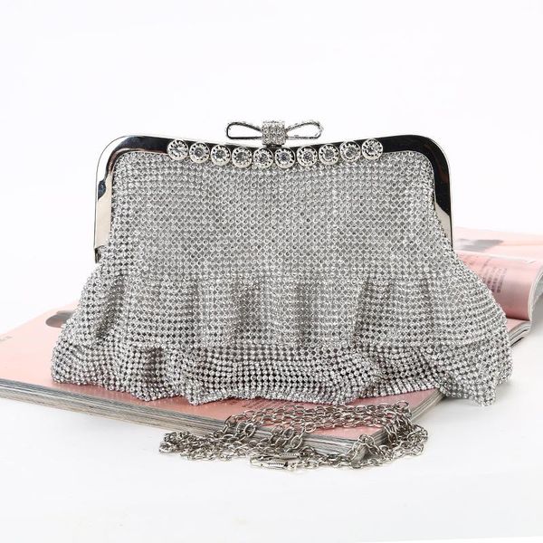 creative style diamond evening bag handmade skirt evening dress bag rhinestone clutch
creative style diamond evening bag handmade skirt evening dress bag rhinestone clutch