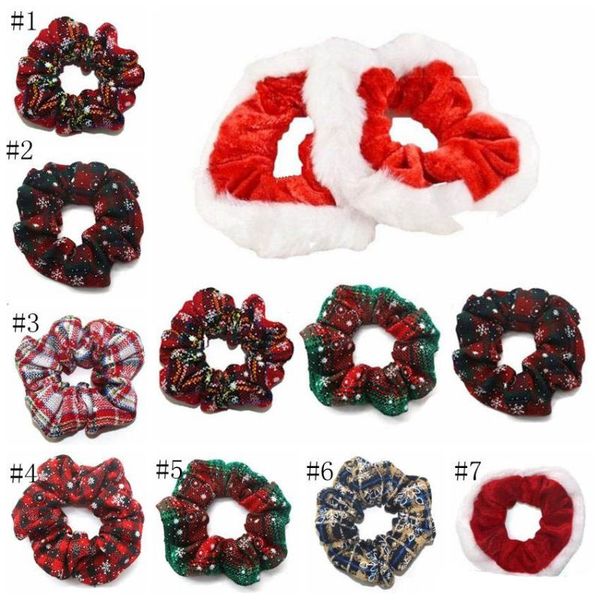 christmas scrunchies elastic hair rubber bands velvet hair ring fashion ponytail holder women girls christmas ornaments 7 design, Slivery;white
christmas scrunchies elastic hair rubber bands velvet hair ring fashion ponytail holder women girls christmas ornaments 7 design, Slivery;white