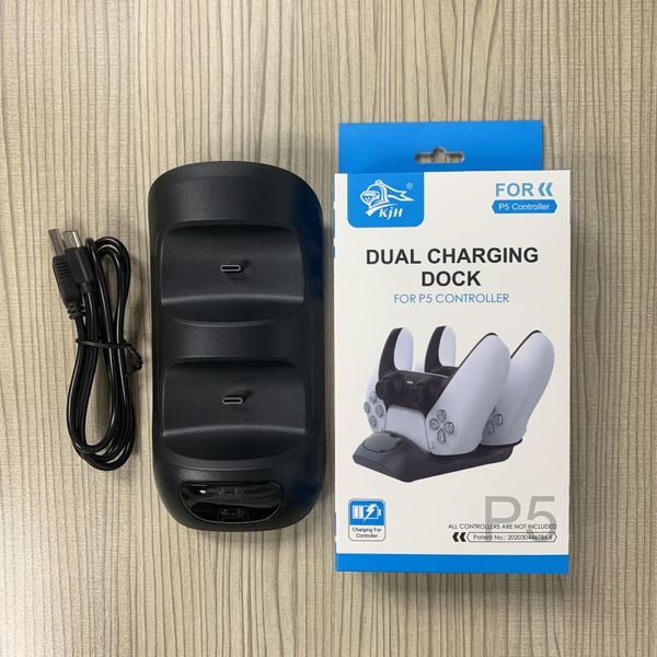 controller charger dock led dual usb charging stand station cradle for sony playstation 5 ps5 gamepad power supply accessories
controller charger dock led dual usb charging stand station cradle for sony playstation 5 ps5 gamepad power supply accessories
