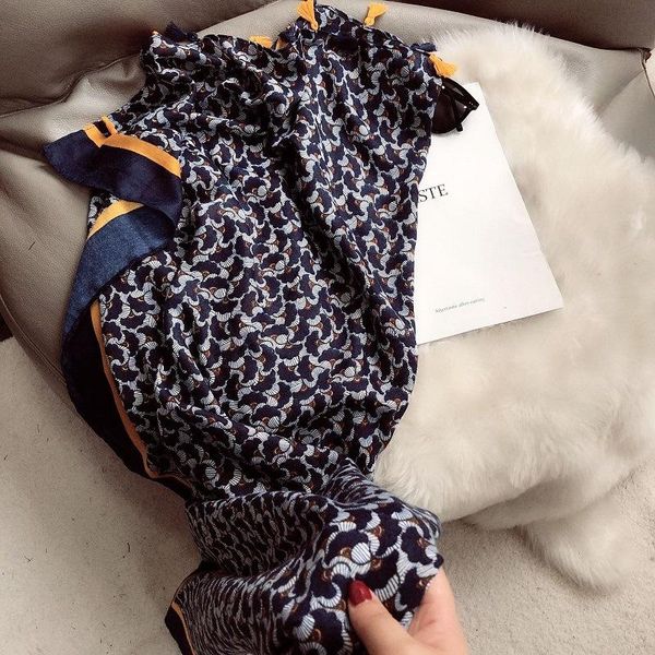 ladies fashion ginkgo petra leaves floral tassel viscose shawl scarf autumn muffler headband foulards wrap hijab snood 180*90cm, Blue;gray
ladies fashion ginkgo petra leaves floral tassel viscose shawl scarf autumn muffler headband foulards wrap hijab snood 180*90cm, Blue;gray