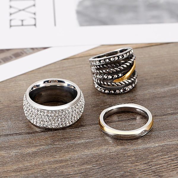 haoyi stainless steel mature men's ring with rhinestones zircon, Slivery;golden
haoyi stainless steel mature men's ring with rhinestones zircon, Slivery;golden