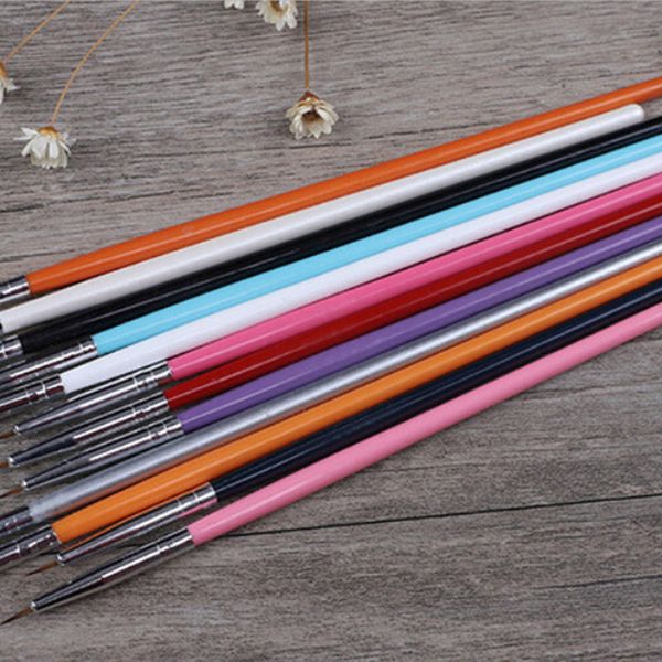 nail brushes 12pcs art brush decorations set tools professional painting pen for false tips uv gel polish, Yellow
nail brushes 12pcs art brush decorations set tools professional painting pen for false tips uv gel polish, Yellow