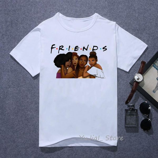 women clothes 2021 melanin shirt female vogue black girl magic friends tshirt femme vogue cool t shirt streetwear t-shirt summer, White
women clothes 2021 melanin shirt female vogue black girl magic friends tshirt femme vogue cool t shirt streetwear t-shirt summer, White