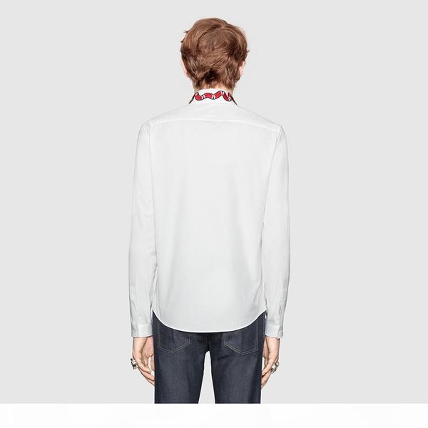 new fashion spring autumn embroidery collar coral snake mens shirts long sleeve slim fit casual cool business social shirt for male, White;black
new fashion spring autumn embroidery collar coral snake mens shirts long sleeve slim fit casual cool business social shirt for male, White;black
