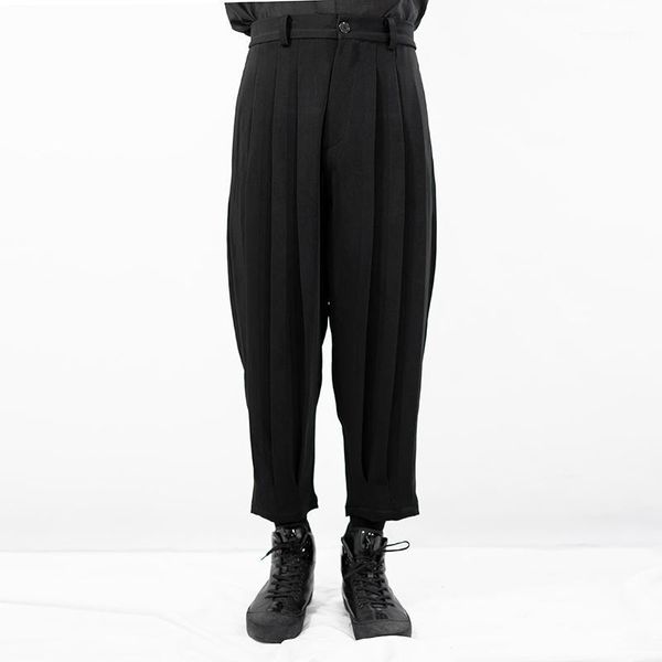men's pants 27-44 2021 men's clothing gd hair stylist street fashion casual loose fold harem plus size costumes1, Black
men's pants 27-44 2021 men's clothing gd hair stylist street fashion casual loose fold harem plus size costumes1, Black