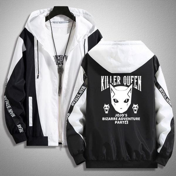 & sweatshirts hoodies anime men's jojo's bizarre adventure golden wind hoodie clothing fall spring men star platinum killer queen, Black
& sweatshirts hoodies anime men's jojo's bizarre adventure golden wind hoodie clothing fall spring men star platinum killer queen, Black