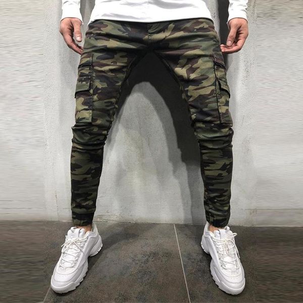 men's jeans camouflage jogger men slim multi-pocket denim pencil pants streetwear spring autumn comfortable cargo, Blue
men's jeans camouflage jogger men slim multi-pocket denim pencil pants streetwear spring autumn comfortable cargo, Blue
