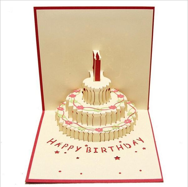 new 3d cake happy birthday up cards wedding gift greeting card set paper postcard /birthday present
new 3d cake happy birthday up cards wedding gift greeting card set paper postcard /birthday present