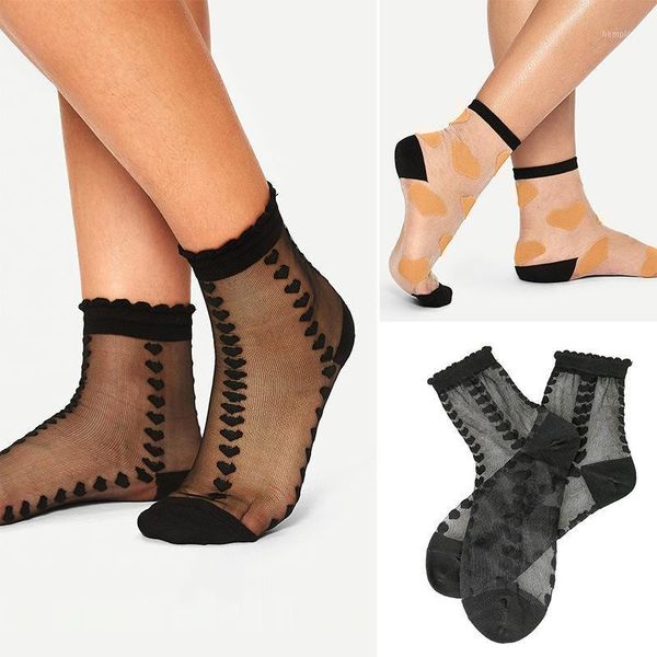 awaytr women's socks thin cool heart-shaped lace sox transparent deodorant solid color printing ladies' hosiery1, Black;white
awaytr women's socks thin cool heart-shaped lace sox transparent deodorant solid color printing ladies' hosiery1, Black;white
