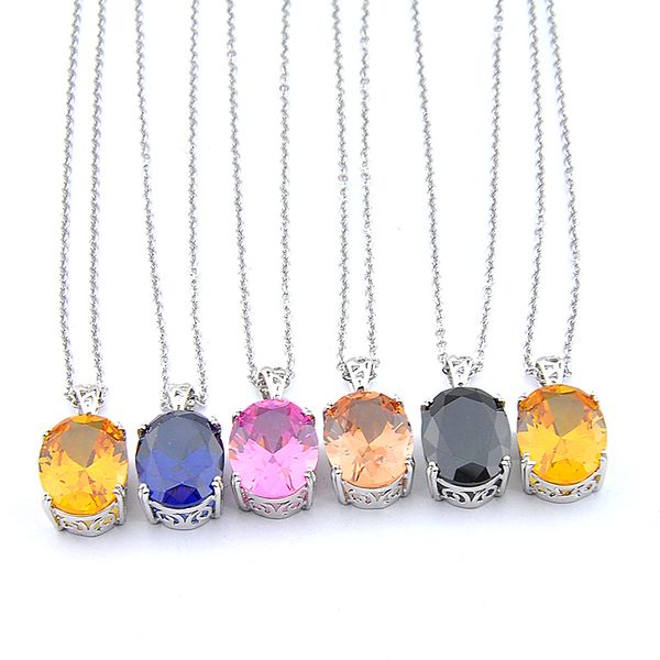 mix 6pcs colored new pendants luckyshine 925 sterling silver pretty oval citrine black onyx gemstone necklaces pendants for lady party gift
mix 6pcs colored new pendants luckyshine 925 sterling silver pretty oval citrine black onyx gemstone necklaces pendants for lady party gift