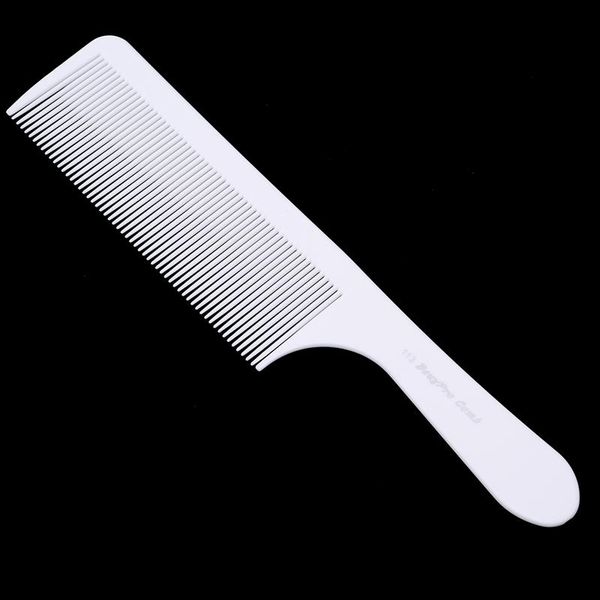hair brushes 1 pc professional white resin cutting comb heat resistant salon trimmer plastic pin tail antistatic, Silver
hair brushes 1 pc professional white resin cutting comb heat resistant salon trimmer plastic pin tail antistatic, Silver
