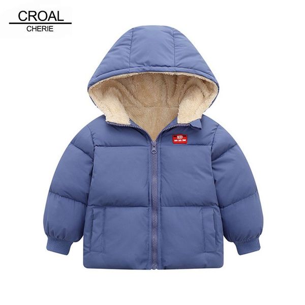 down coat croal cherie kids winter fleece jacket parkas for girl boys warm thick velvet hooded baby coats outerwear, Blue;gray
down coat croal cherie kids winter fleece jacket parkas for girl boys warm thick velvet hooded baby coats outerwear, Blue;gray