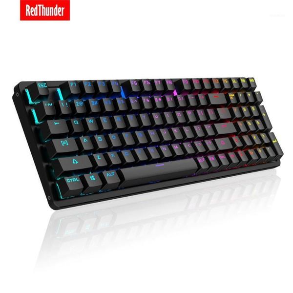 keyboards redthunder red switch mechanical-keyboard 98-key layout gaming-keyboard up to 15 cool lighting effects designed for games1
keyboards redthunder red switch mechanical-keyboard 98-key layout gaming-keyboard up to 15 cool lighting effects designed for games1