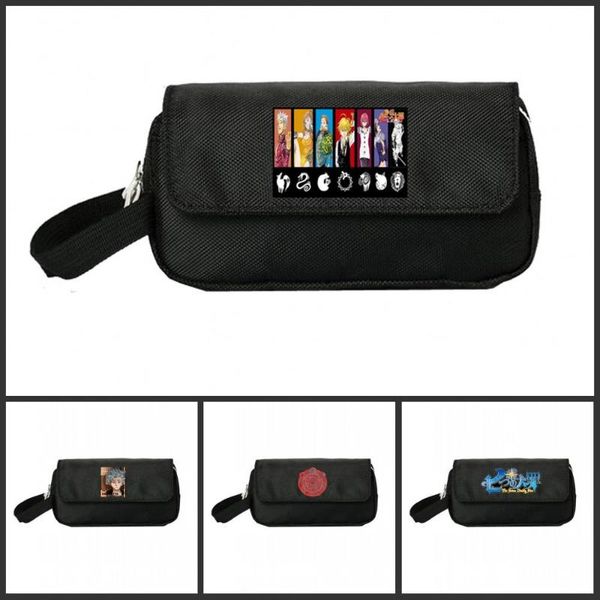 the seven deadly sins pencill case women cosmetic cases makeup bag child girls student double pencill bag handbag gift
the seven deadly sins pencill case women cosmetic cases makeup bag child girls student double pencill bag handbag gift
