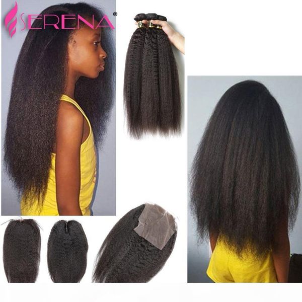 peruvian virgin afro kinky straight coarse yaki human hair weave with closure italian light yaky hair bundles with lace closures, Black;brown
peruvian virgin afro kinky straight coarse yaki human hair weave with closure italian light yaky hair bundles with lace closures, Black;brown