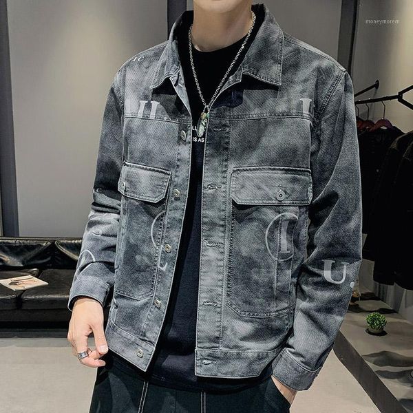 men's jackets denim jacket men 2021 spring and autumn casual korean version of the trend tooling slim handsome clothes1, Black;brown
men's jackets denim jacket men 2021 spring and autumn casual korean version of the trend tooling slim handsome clothes1, Black;brown