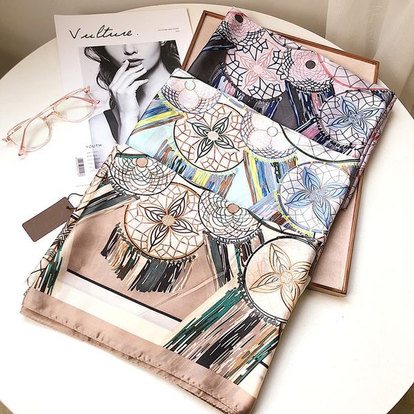 21spring new style silk jacquard scarfs for women designer scarves letters classic scarf fashion head scarf shawl plaid hijab, Blue;gray
21spring new style silk jacquard scarfs for women designer scarves letters classic scarf fashion head scarf shawl plaid hijab, Blue;gray