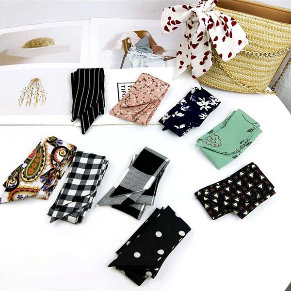 30colors new style small slender narrow long small scarf tied bag handle scarves ribbon skinny scarves flowers stars, Blue;gray
30colors new style small slender narrow long small scarf tied bag handle scarves ribbon skinny scarves flowers stars, Blue;gray