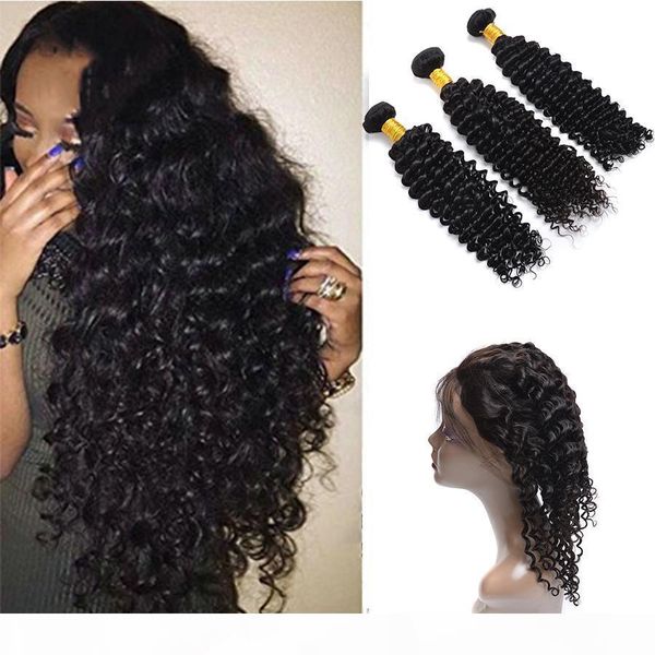 pre plucked 360 lace frontal with 3 bundles brazilian virgin hair deep curly 360 lace frontal closure with bundles human hair, Black;brown
pre plucked 360 lace frontal with 3 bundles brazilian virgin hair deep curly 360 lace frontal closure with bundles human hair, Black;brown