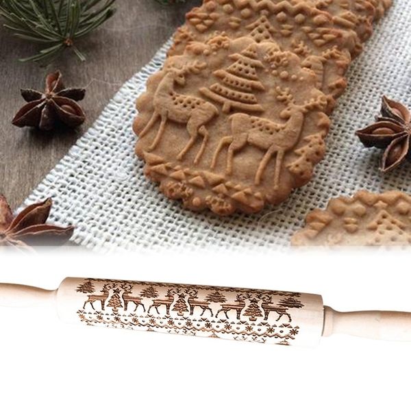 christmas pins rock snowflake elk wooden rolling embossing baking cookies biscuit fondant cake patterned roller 35/45cm
christmas pins rock snowflake elk wooden rolling embossing baking cookies biscuit fondant cake patterned roller 35/45cm