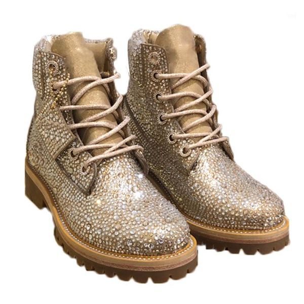 boots men women diamond nubuck leather ankle luxury handmade rhinestone decoration low heel round toe shoes 35-451, Black
boots men women diamond nubuck leather ankle luxury handmade rhinestone decoration low heel round toe shoes 35-451, Black