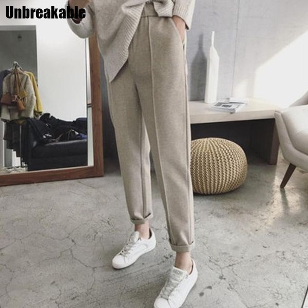 new 2021 autumn winter women pant high waist pocket korean minimalist style fashion ankle-length casual pants t8946, Black;white
new 2021 autumn winter women pant high waist pocket korean minimalist style fashion ankle-length casual pants t8946, Black;white