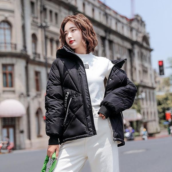 fashion 7 colour cotton coats women 2020 new thicken cotton parkas outwear casual short jackets woman large size padded clothing, Black
fashion 7 colour cotton coats women 2020 new thicken cotton parkas outwear casual short jackets woman large size padded clothing, Black