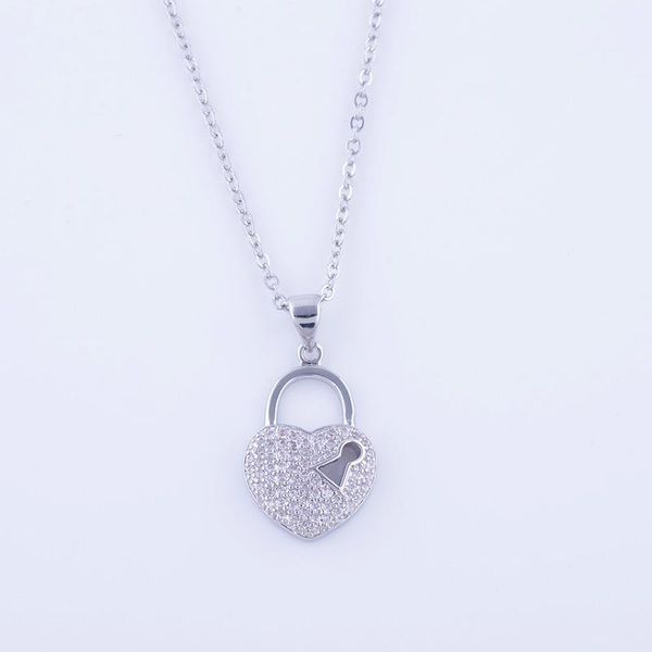 fashion jewelry charm zircon crystal locks necklaces & pendants diy copper micro pave long necklace women bijoux collier femme, Silver
fashion jewelry charm zircon crystal locks necklaces & pendants diy copper micro pave long necklace women bijoux collier femme, Silver