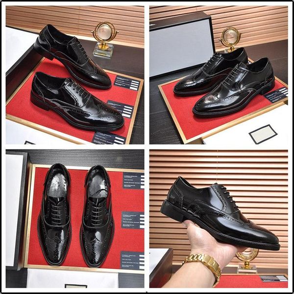 c8 men dress shoes handmade brogue style paty leather wedding shoes men flats leather oxfords formal shoes 11, Black
c8 men dress shoes handmade brogue style paty leather wedding shoes men flats leather oxfords formal shoes 11, Black