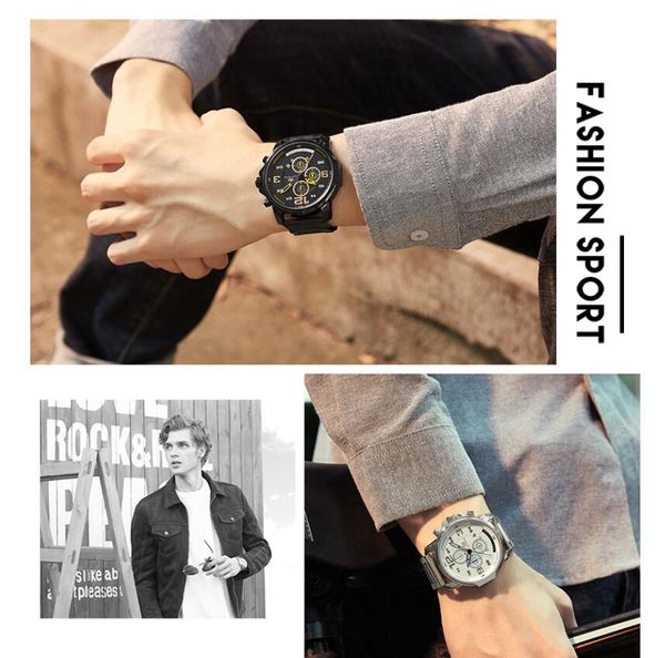 Speial Time 2021 Casual Fashion Design Waterproof Timing Sport Watch Steel Bracelet For Men Top Brand, Gold
Speial Time 2021 Casual Fashion Design Waterproof Timing Sport Watch Steel Bracelet For Men Top Brand, Gold