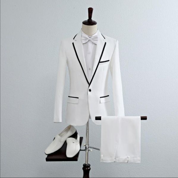 men's suits & blazers s-3xl for men multi-color studio costumes suit singer host stage choir performance party clothing, White;black
men's suits & blazers s-3xl for men multi-color studio costumes suit singer host stage choir performance party clothing, White;black