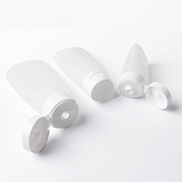 portable 100ml/3.4oz bottles empty squeeze white plastic refillable cosmetics soft tube container storage with flip cap
portable 100ml/3.4oz bottles empty squeeze white plastic refillable cosmetics soft tube container storage with flip cap