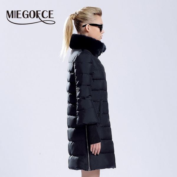 miegofce winter duck down jacket women long coat warm parkas thick female warm clothes rabbit fur collar 201203, Black
miegofce winter duck down jacket women long coat warm parkas thick female warm clothes rabbit fur collar 201203, Black