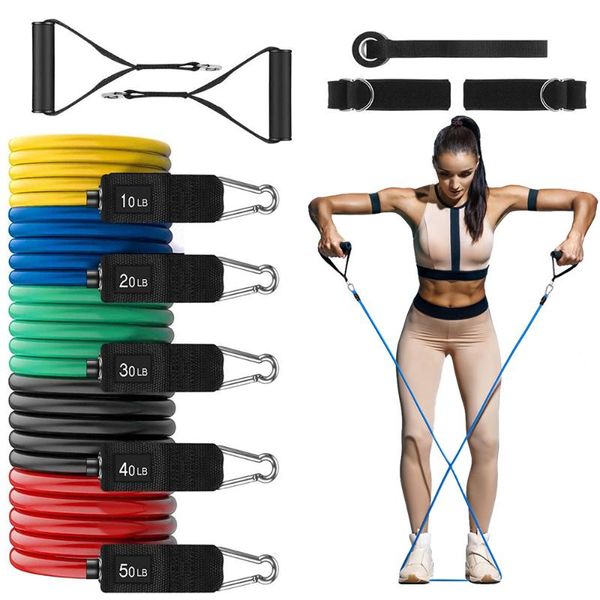 resistance bands 1 set pull rope sport expander yoga exercise fitness rubber tubes band stretch training home gyms equipment
resistance bands 1 set pull rope sport expander yoga exercise fitness rubber tubes band stretch training home gyms equipment
