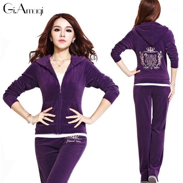 wholesale- women winter suits 2016 new velvet embroidery hoodies women's tracksuit set feminino sportsuit plus size two piece set1, Black
wholesale- women winter suits 2016 new velvet embroidery hoodies women's tracksuit set feminino sportsuit plus size two piece set1, Black