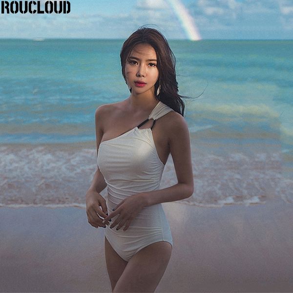 2019 one piece swimsuit women white hollow out bathing suits charming single shoulder strap beach swimwear vintage monokini t200708, White;black
2019 one piece swimsuit women white hollow out bathing suits charming single shoulder strap beach swimwear vintage monokini t200708, White;black
