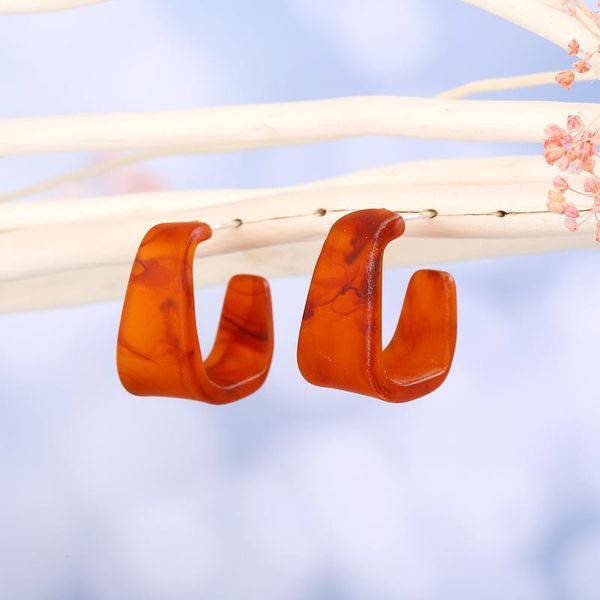 hoop & huggie 1 pair resin irregular square earrings for women gift jewelry fashion vintage unique leopard print geometric, Golden;silver
hoop & huggie 1 pair resin irregular square earrings for women gift jewelry fashion vintage unique leopard print geometric, Golden;silver