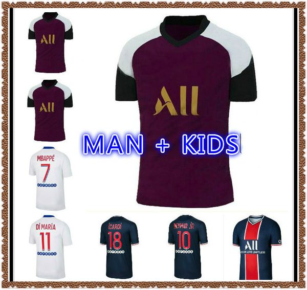 man kids kit mbappe icardi verratti di maria soccer jersey 20 21 marquinhos maillots de football shirt 2020 2021 kean kimpembe maillot foot, Black;yellow
man kids kit mbappe icardi verratti di maria soccer jersey 20 21 marquinhos maillots de football shirt 2020 2021 kean kimpembe maillot foot, Black;yellow