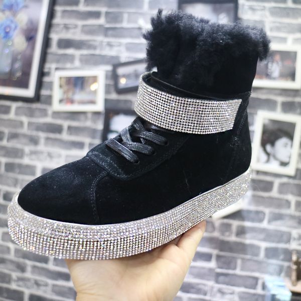 2020 nova estao europeia estrela no mesmo pargrafo vermelho net strass l lazer bagatela grosso-botas fundo chato curto rendas qr7s, Black
2020 nova estao europeia estrela no mesmo pargrafo vermelho net strass l lazer bagatela grosso-botas fundo chato curto rendas qr7s, Black
